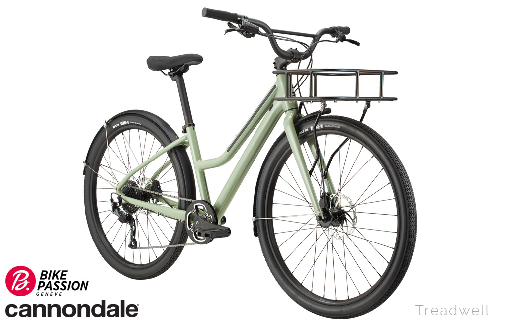 bike passion urban city treadwell femme cannondale