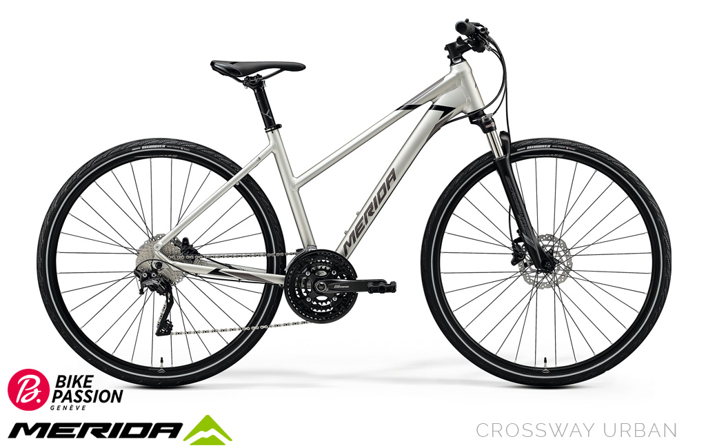 bike passion urban trekking crossway femme merida